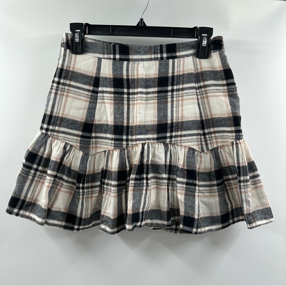 Forever 21 Dresses & Skirts - Forever 21 Flared Skirt – Black, Tan, Beige & Grey Pattern, Size Medium